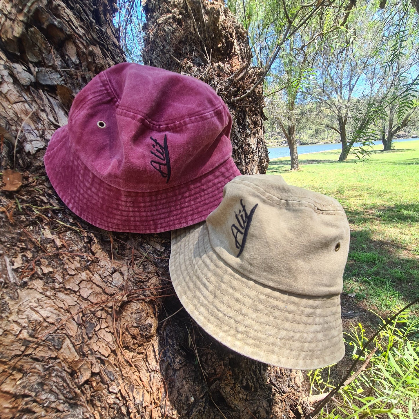 The Urban Brim Maroon - Adult's Bucket Hat