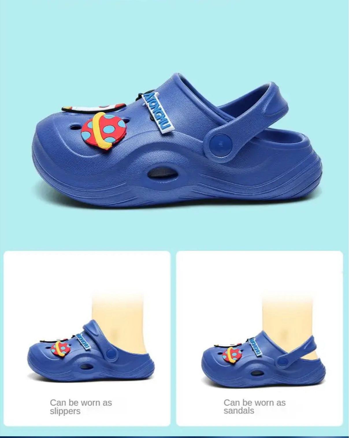 Kids Flowfrogs Blue